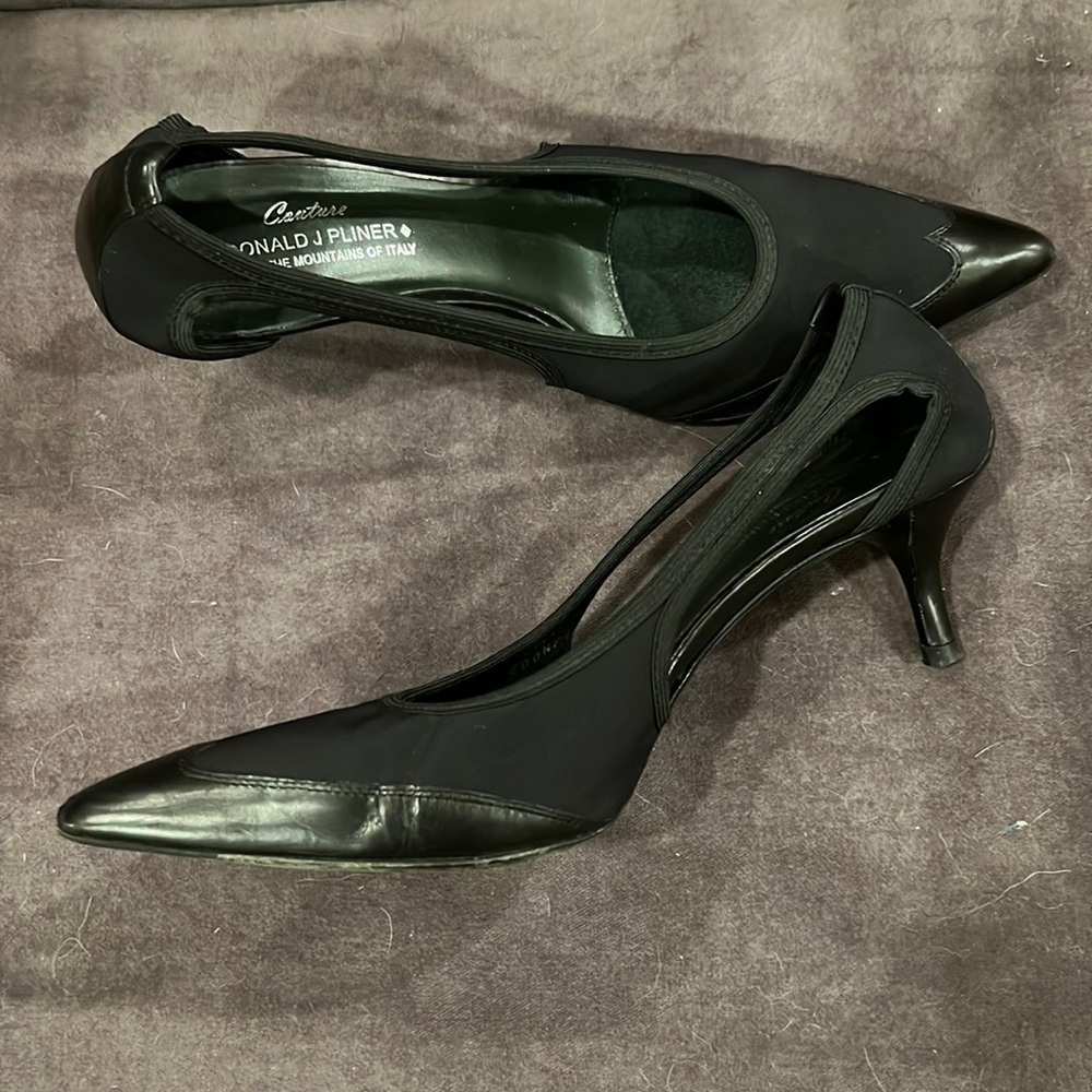 Couture Donald J Pliner EDONE Black Heels